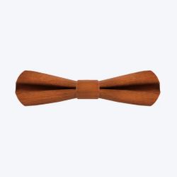 Bow tie in pear wood