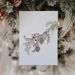 Carte de souhaits Noël | Cocotte