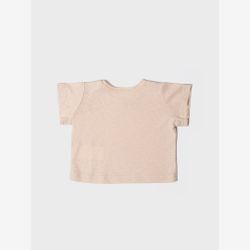 T-shirt bébé Clairin | Chanvre beige rosé