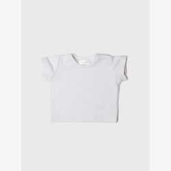 T-shirt bébé Clairin | Éponge blanc