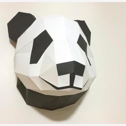 Kit à assembler -  Grande tête de panda