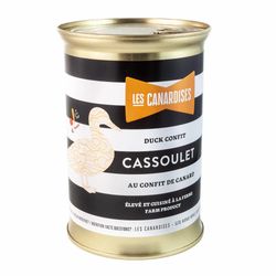 Cassoulet gastronomique au confit de canard - 600g