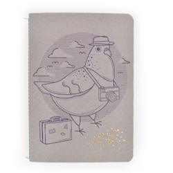 Carnet de notes - Pigeon voyageur