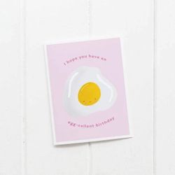 Carte de souhaits - Egg-cellente journée
