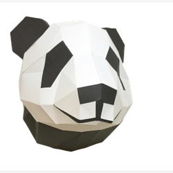 Kit à assembler -  Grande tête de panda