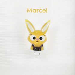 Marcel le lapin - Veilleuse en verre