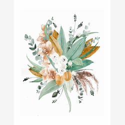 Illustration - Bouquet automnal