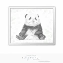 Bao di - Petit panda - Affiche