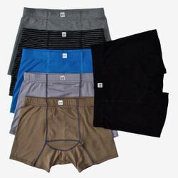 6 Men's boxers BAMBOO assorted colors