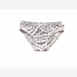 Women's Panties in BAMBOO Low Waist white and navy anchers  (0158a)