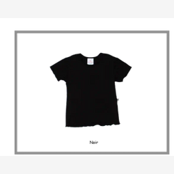 BAMBOU Sweater Short Sleeve Black (CHBAENMC02)
