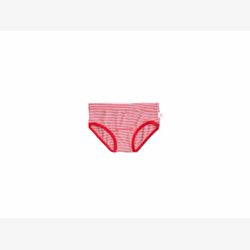Girls panties thin row red and white (0501re)