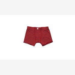 Red and white medium row boys boxer (0501rm)