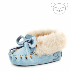 Angeni Baby Blue Moccasin for baby