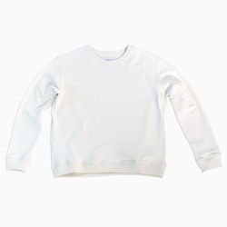 Sweatshirt boxfit | Femme | Crème | French terry 17 oz