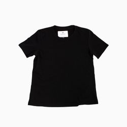 T-shirt 4 saisons | Femme | Noir | Light french terry 10 oz