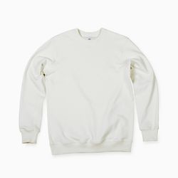 Sweatshirt classique | Unisexe | Crème | French terry 17 oz