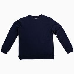Sweatshirt classique | Unisexe | Marine | French terry 17 oz