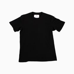 T-shirt classique | Unisexe | Noir | Jersey peigné 7 oz