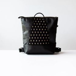 Hobart - Backpack / Crossbody Bag - Art Déco Fabric