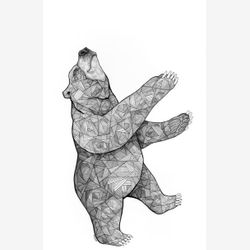 Dancing Bear 5x7