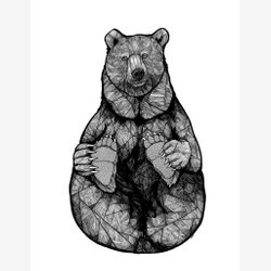 Russian Nesting Bear 5x7