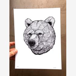 Mama Bear 8.5x11 Limited Edition Print