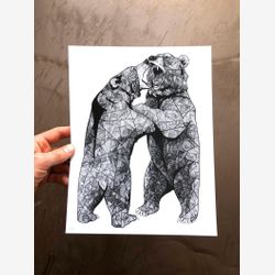 Bear It All 8.5x11 Limited Edition Print