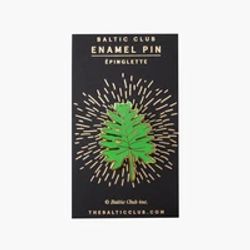 Monsterra Leaf Enamel Pin