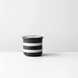 Black & White Ceramic Garlic Keeper
