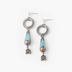 Turquoise drop earrings