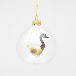 Decoration hand blown glass Christmas ornaments goose barnacles