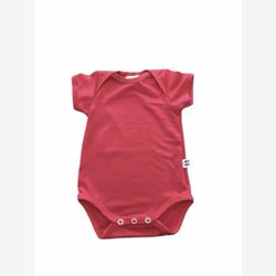 Coral Short Sleeve Diaper Cover