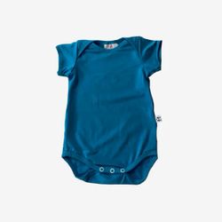 Turquoise short sleeve jumpsuit (74)