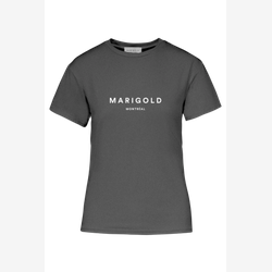Grey printed t-shirt - Marigold Montreal