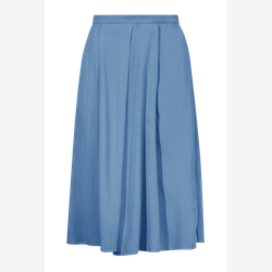 Joplin - Flared blue skort pants