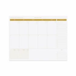 Weekly Planner Desk Pad - Amber