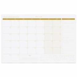 Monthly Planner Desk Pad - Amber