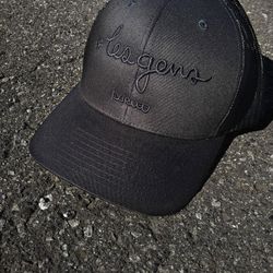 Baseball Cap #lesgens (meaning: #people) - Black embroidery on Black - To judge discreetly - 4 models available