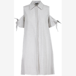 Orlanda PRE-SALES - Shirt dress with bare shoulders