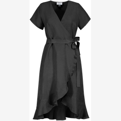 Laïla PRE-SALE - Short wallet dress with ruffled hems