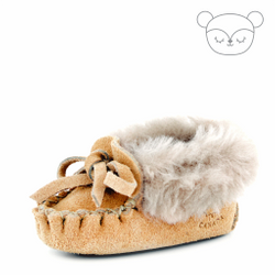Angeni Sand Moccasin for baby