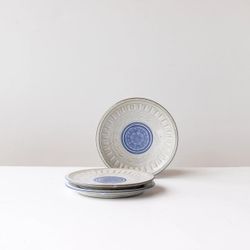Small Plate - Blue & Engravings