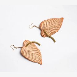 Boucles d'oreilles - Anthurium