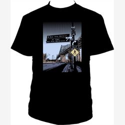 Men's cotton T-shirt - Jacques-Cartier Bridge design